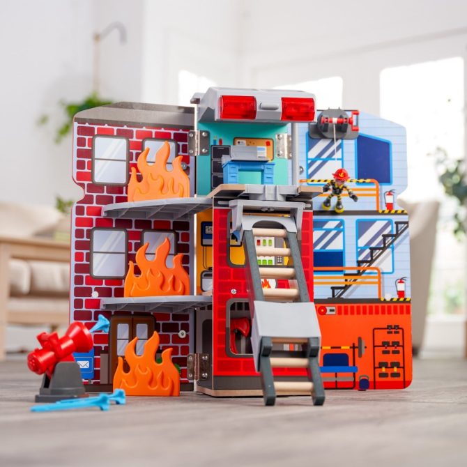 Adventure Bound™ 2-in-1 Transforming Fire Truck Play Set - Image 2