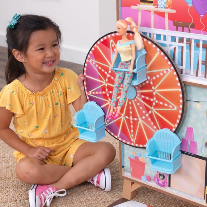 Ferris Wheel Fun Beach House Dollhouse - Image 5