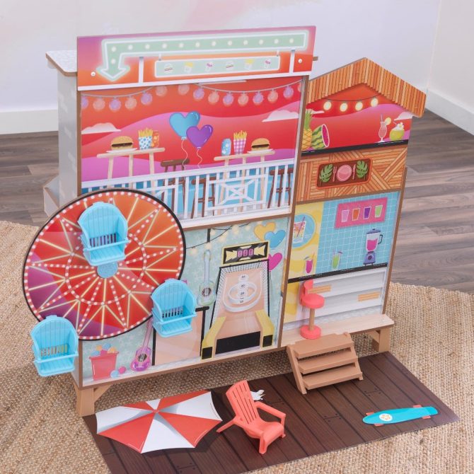 Ferris Wheel Fun Beach House Dollhouse - Image 7
