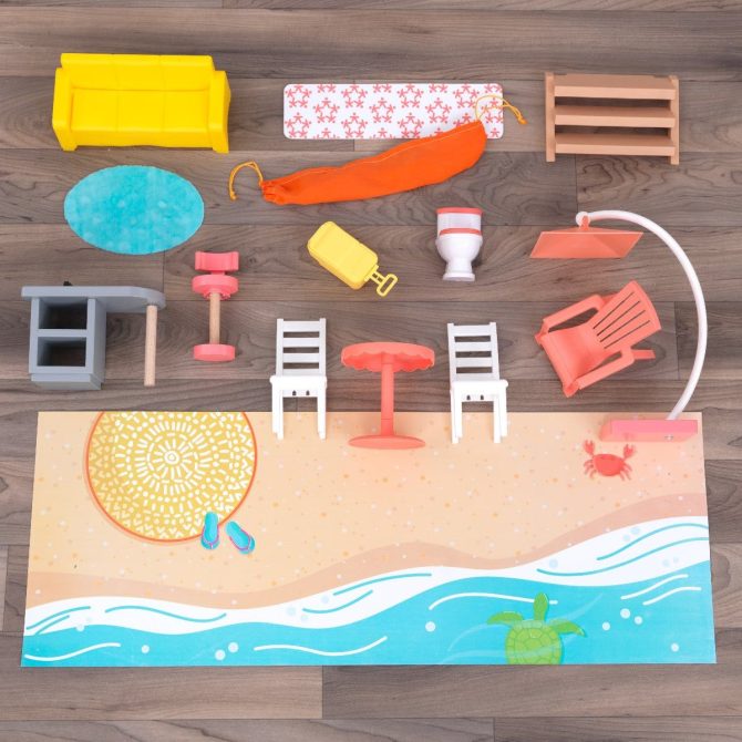 Ferris Wheel Fun Beach House Dollhouse - Image 10