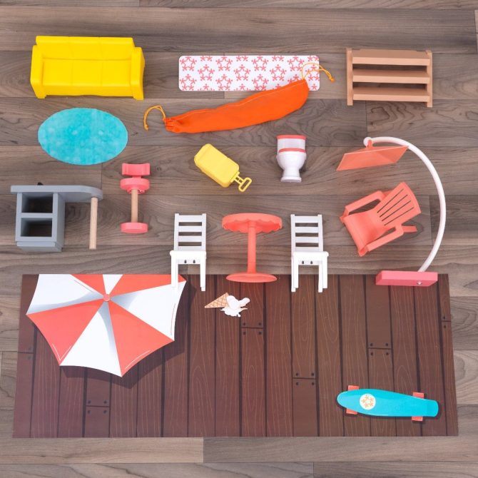 Ferris Wheel Fun Beach House Dollhouse - Image 11