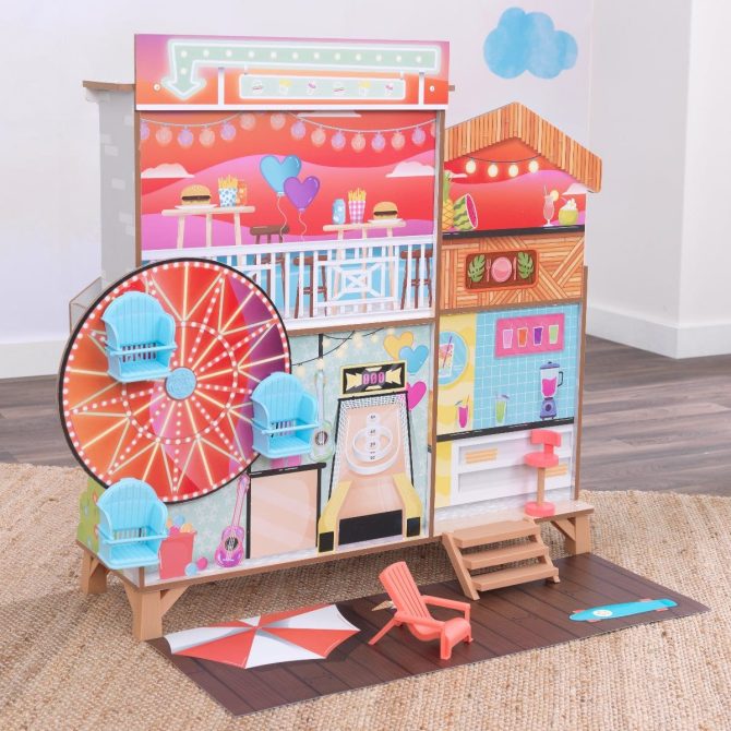 Ferris Wheel Fun Beach House Dollhouse - Image 3