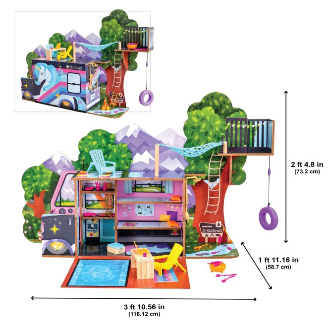 Glamp & Go 2-in-1 Doll Camper - Image 6