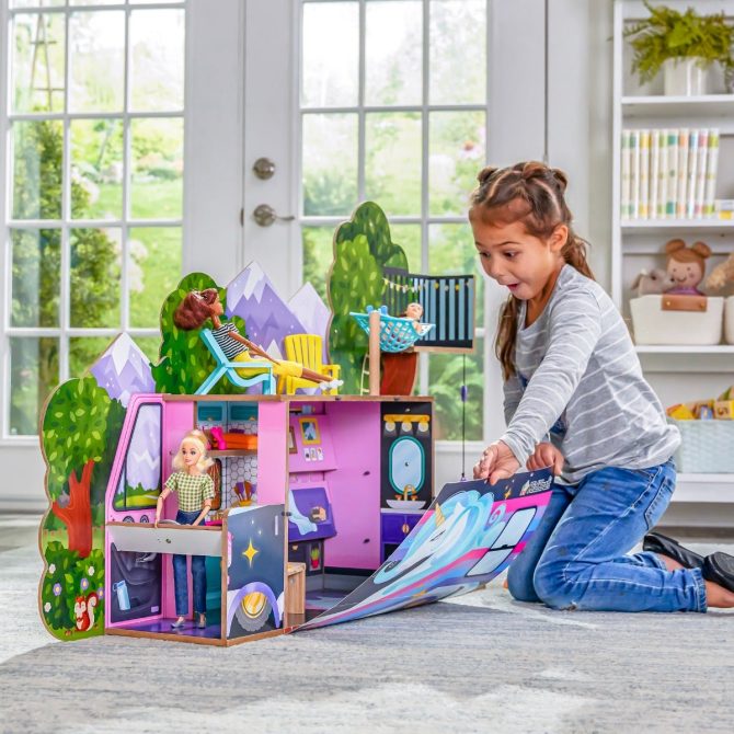 Glamp & Go 2-in-1 Doll Camper