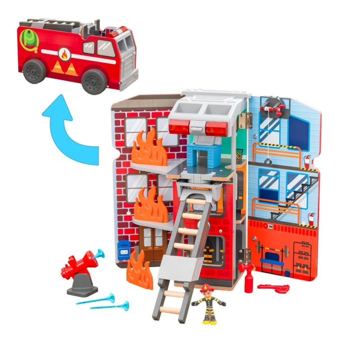 Adventure Bound™ 2-in-1 Transforming Fire Truck Play Set - Image 13