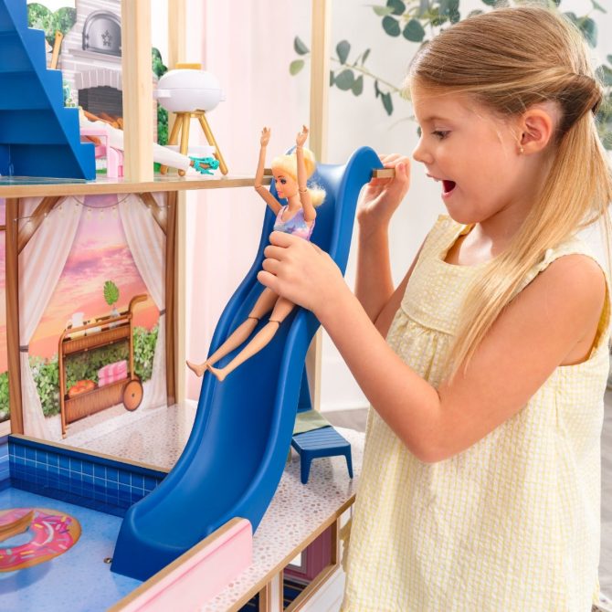 Hamptons Mansion & Pool House Dollhouse - Image 2