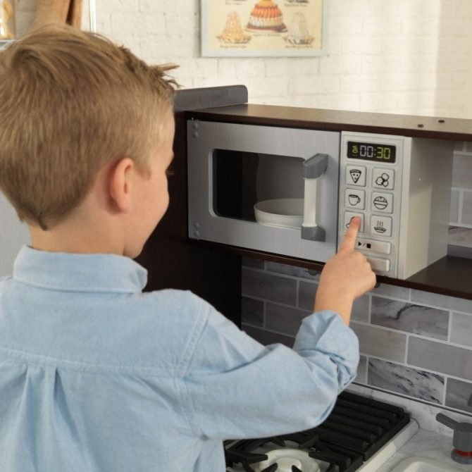 Uptown Elite Espresso Play Kitchen - Image 9