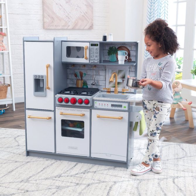 Uptown Elite White Play Kitchen
