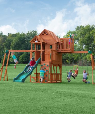 Skyfort II Swing Set & Climbing Frame