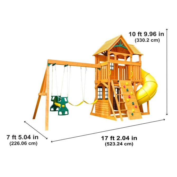 Boulder Station Swing Set - Installation Available - Image 13