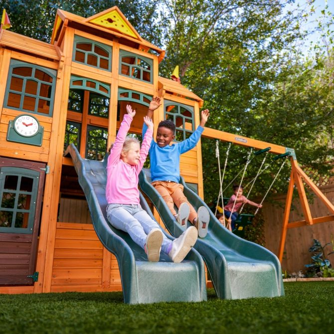 Falcon Ridge Swing Set - Installation Available - Image 9