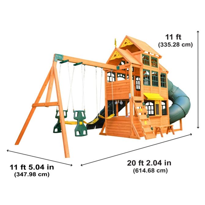 Falcon Ridge Swing Set - Installation Available - Image 19