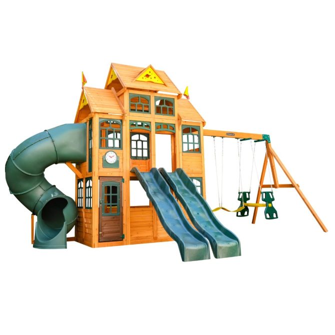 Falcon Ridge Swing Set - Installation Available - Image 18