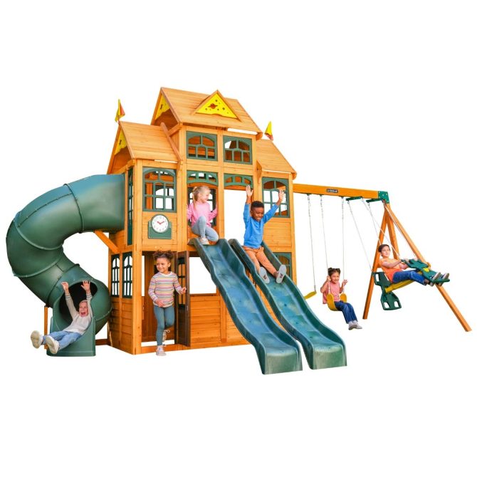 Falcon Ridge Swing Set - Installation Available - Image 17