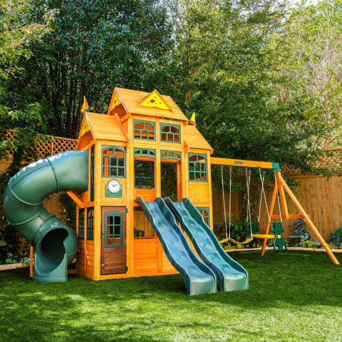 Falcon Ridge Swing Set - Installation Available - Image 4