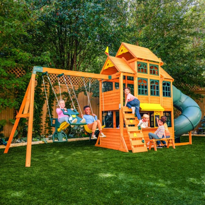 Falcon Ridge Swing Set - Installation Available - Image 3