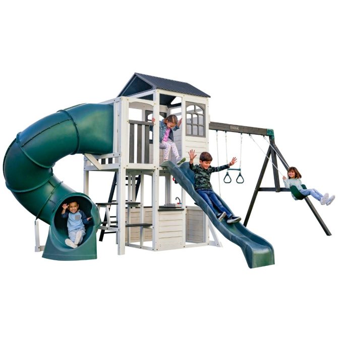 Wrangler Way Swing Set - Installation Available - Image 11