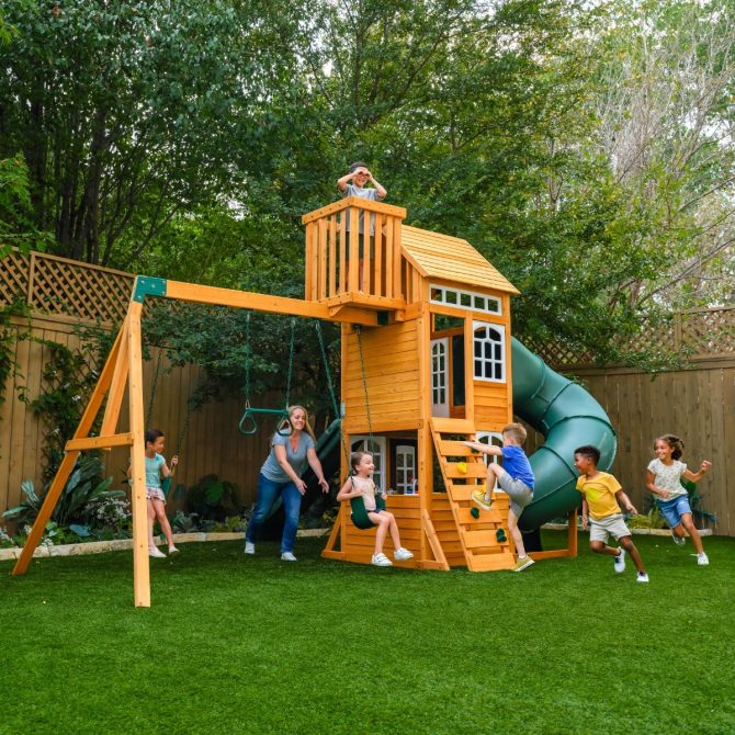 Ridgemoor Perch Swing Set - Installation Available - Image 3