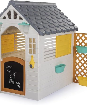 Dolu Children's Garden Playhouse with Fence